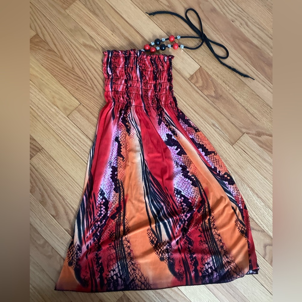 $8 or 2/$15 Halter top summer beach dress